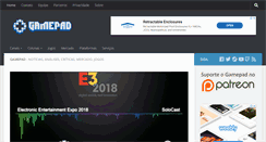Desktop Screenshot of gamepad.com.br